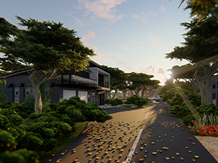 山西省五台县寨里村农村改造